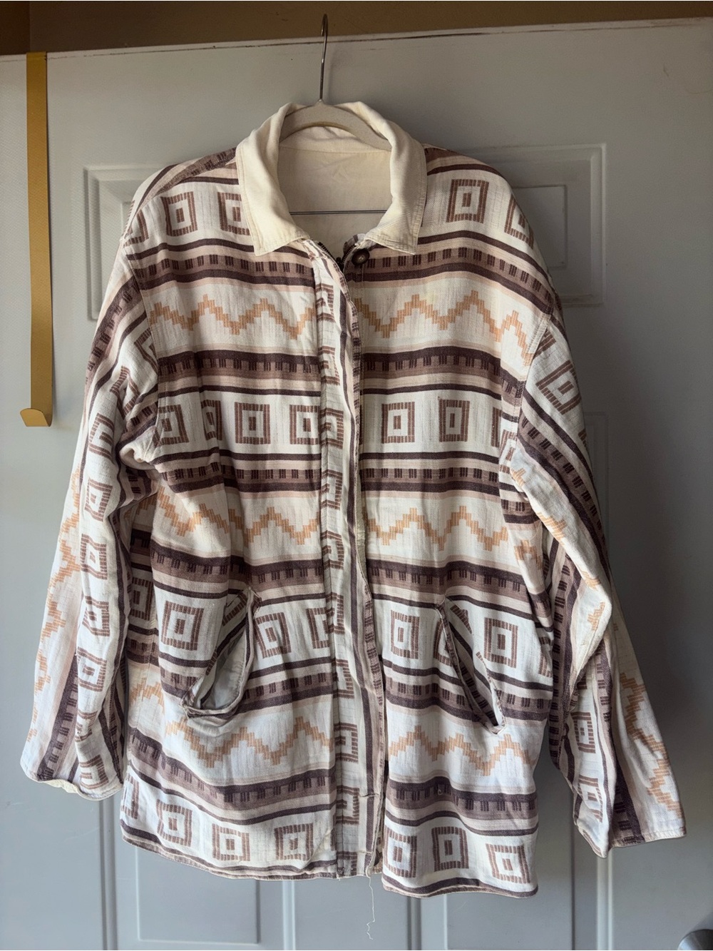 Vintage 90’s Brandon Thomas reversible jacket size M